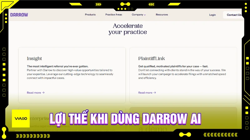 Lợi thế khi dùng Darrow AI
