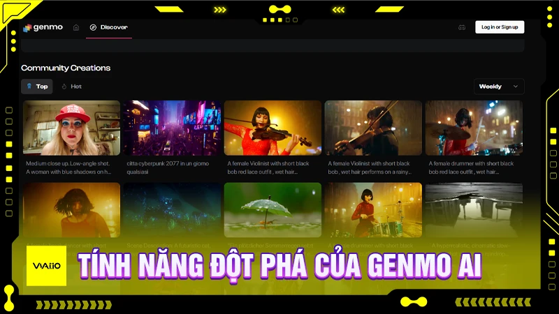 Tính năng đột phá của Genmo AI