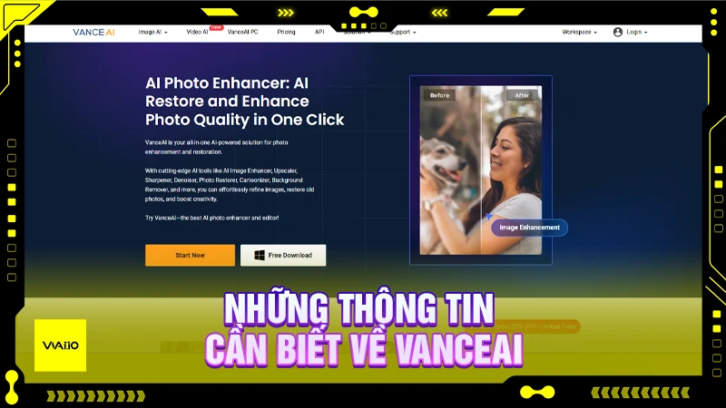 Những thông tin cần biết về VanceAI