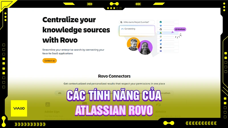 Các tính năng của Atlassian Rovo