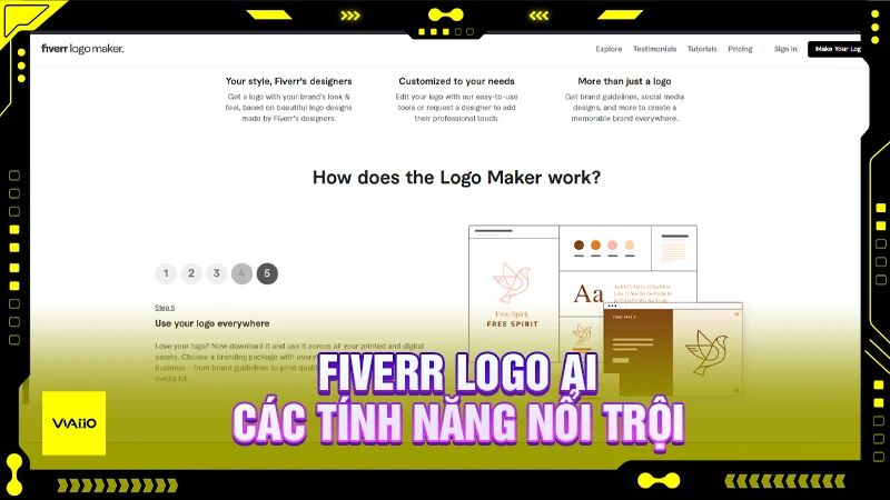 Fiverr logo AI - Các tính năng nổi trội