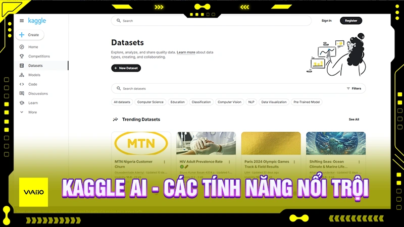 Kaggle AI - Các tính năng nổi trội