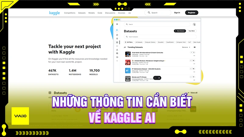 Những thông tin cần biết về Kaggle AI