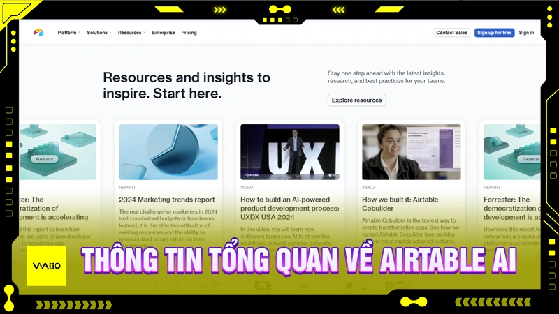 Thông tin tổng quan về Airtable AI