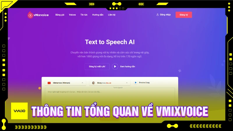 Thông tin tổng quan về vMixvoice