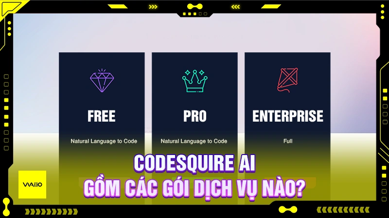 Codesquire AI gồm các gói dịch vụ nào?
