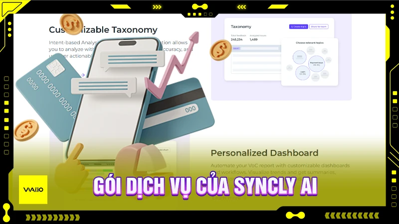 Gói dịch vụ của Syncly AI
