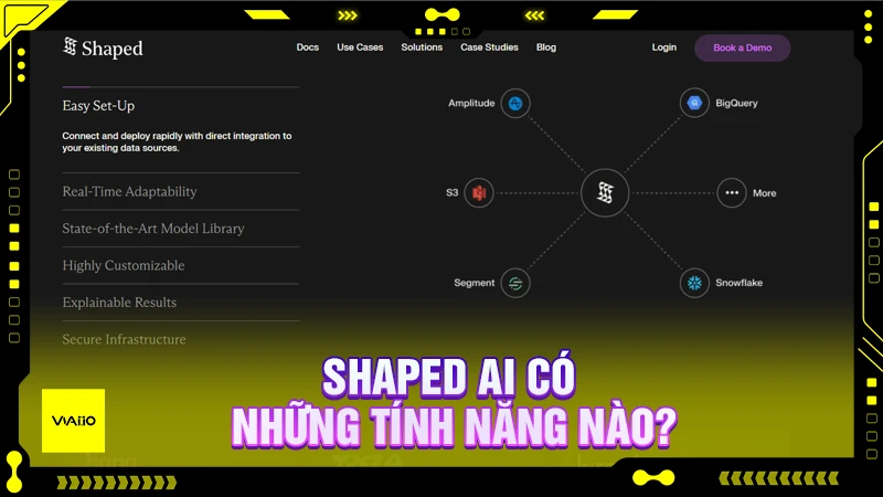 Shaped AI có những tính năng nào?