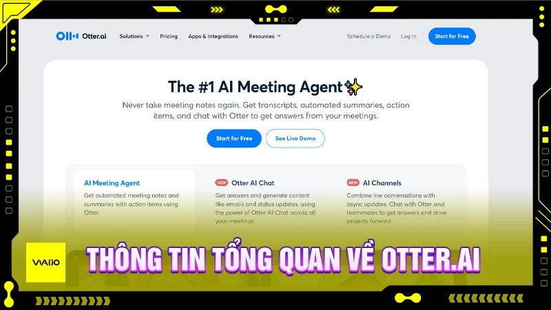 Thông tin tổng quan về Otter.ai