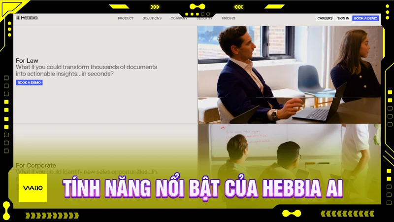 Tính năng nổi bật của Hebbia AI