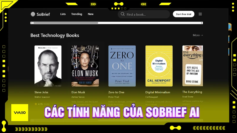 Các tính năng của SoBrief AI