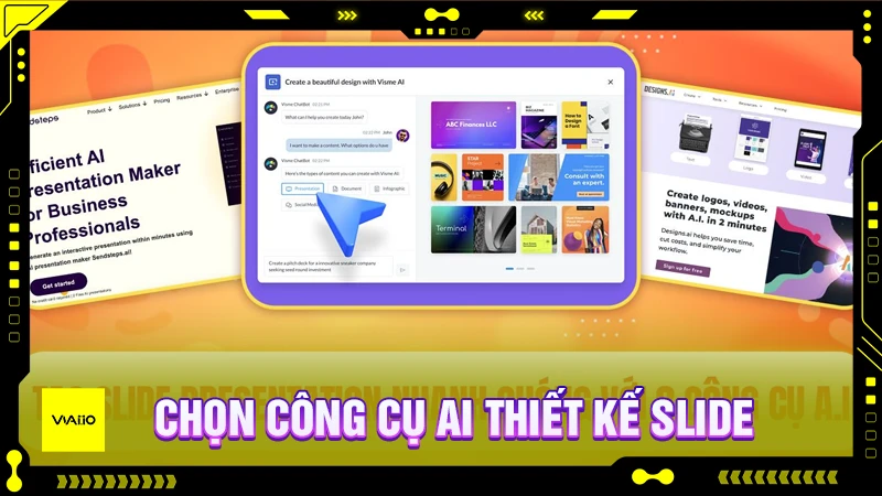 Chọn công cụ AI thiết kế Slide