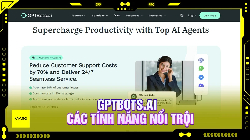 GPTBots.ai - Các tính năng nổi bật