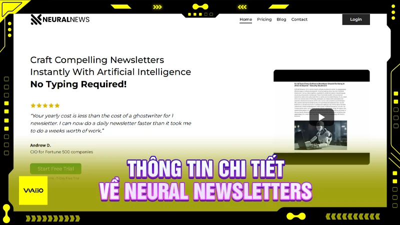 Thông tin chi tiết về Neural Newsletters