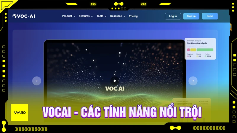 VocAI - Các tính năng nổi trội