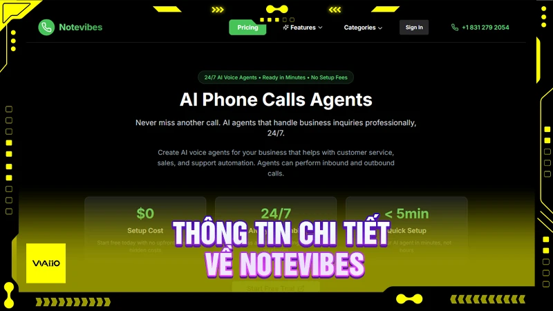 Thông tin chi tiết về Notevibes
