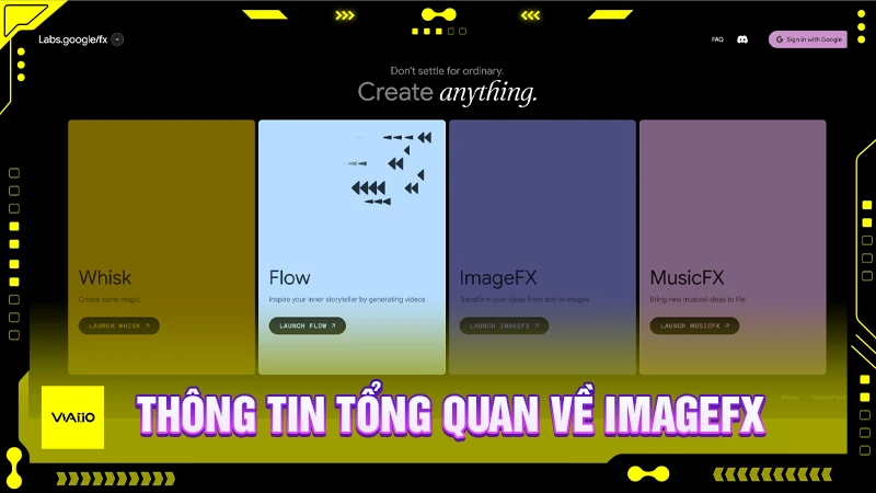 Thông tin tổng quan về ImageFX