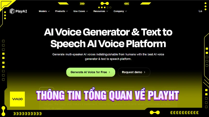 Thông tin tổng quan về PlayHT