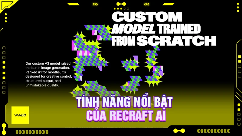 Tính năng nổi bật của Recraft AI