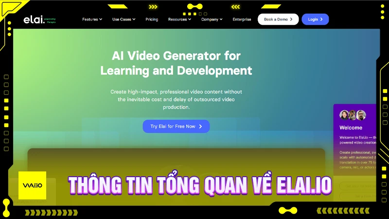 Bảng thông tin về Elai.io