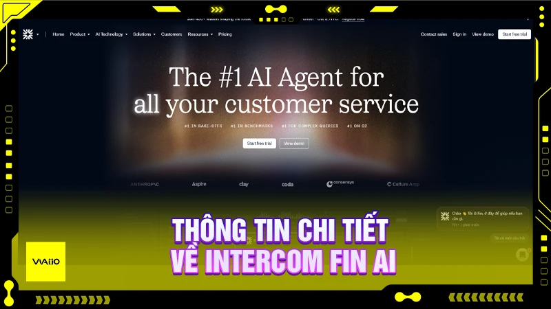 Intercom Fin AI và các thông tin chi tiết