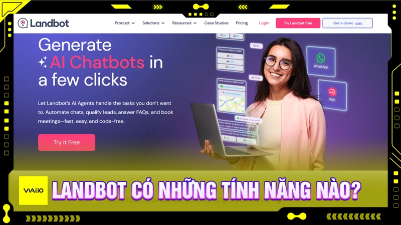 Các tính năng chính của Landbot