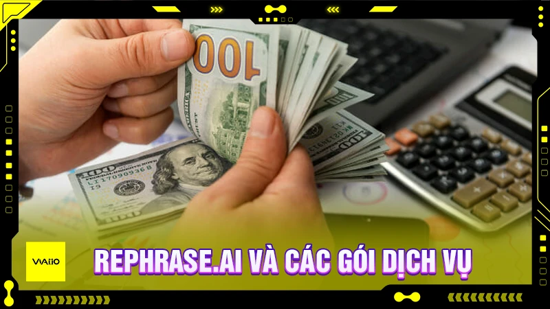 Rephrase.ai và các gói dịch vụ
