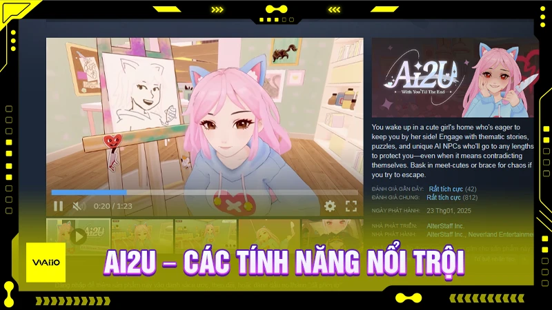 AI2U: With You ‘Til The End và các tính năng nổi trội