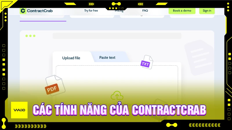 Các tính năng của ContractCrab