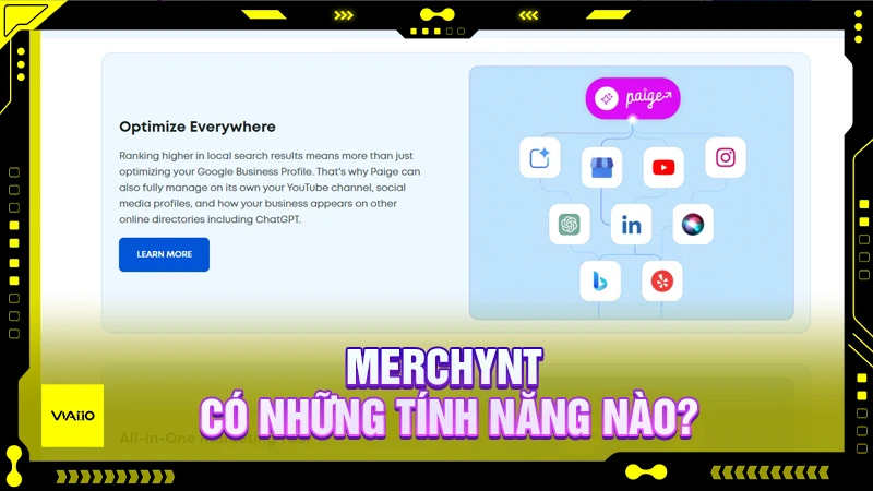 Merchynt có những tính năng nào?