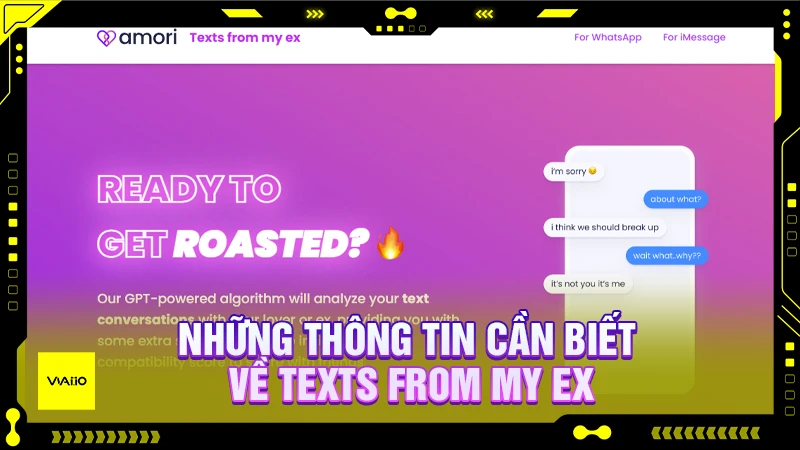 Nhưng thông tin cần biết về Texts from my ex