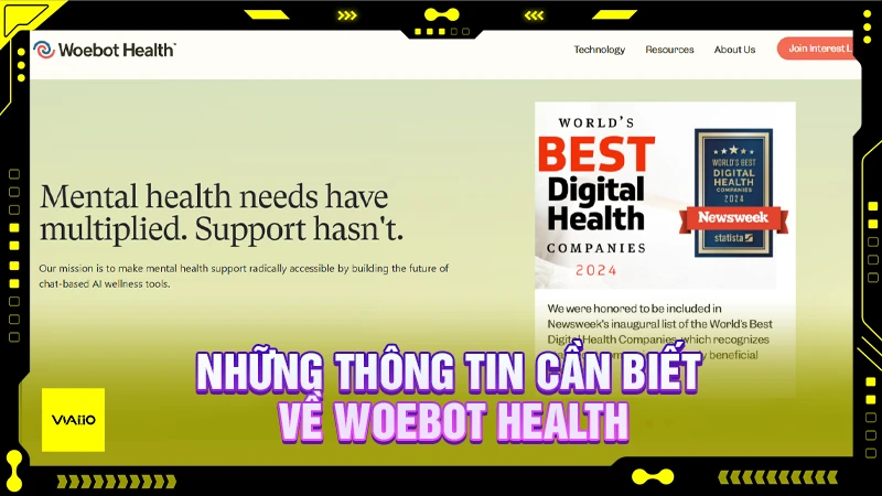 Những thông tin cần biết về Woebot Health