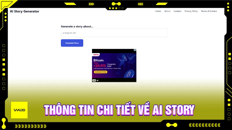 Các thông tin chi tiết về công cụ AI Story