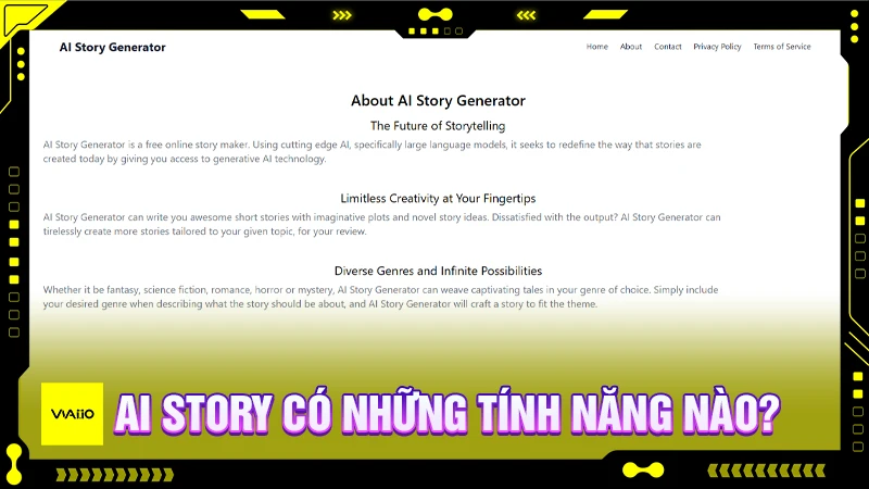 AI Story có những tính năng nào?