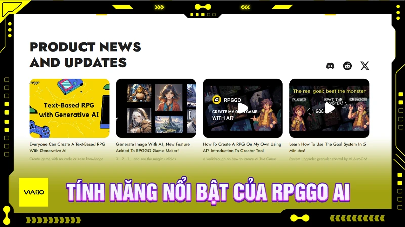 Các tính năng nổi bật của RPGGO AI