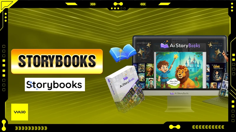 StoryBooks AI tạo truyện cho bé vừa học vừa vui