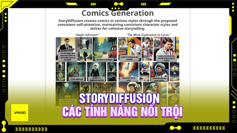 StoryDiffusion có các tính năng vượt bậc